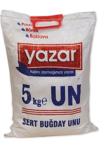 Yazar Bakliyat Pilavlık Pirinç 2 x 5 KG + Baklavalık Sert Buğday Unu 2 x 5 KG