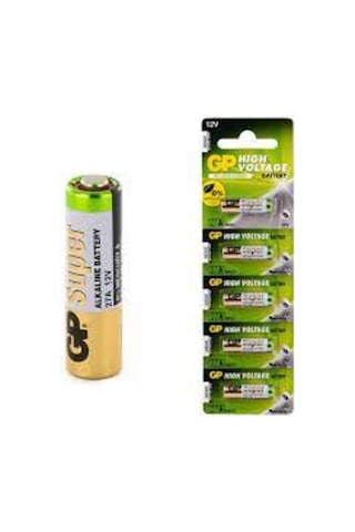 Gp 27A Mn27 12V Alkalin Pil Kartela 5'Li