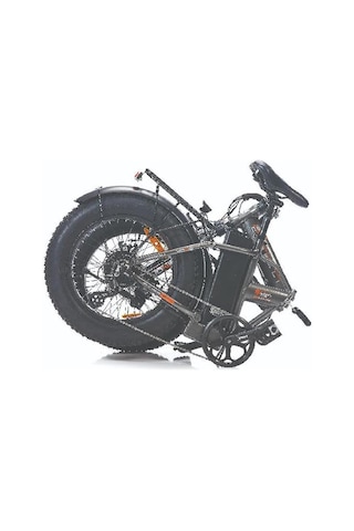 Corelli Vonıq Fat Bıke Elektrikli Katlanır Bisiklet 42cm Md 20 Jant 8 Vites Gri