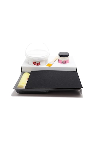 Rich Multi Decor Chalked Antik Beyaz 1000 Gr Dolap Boyama Seti Mobilya Boyama Seti Parlak