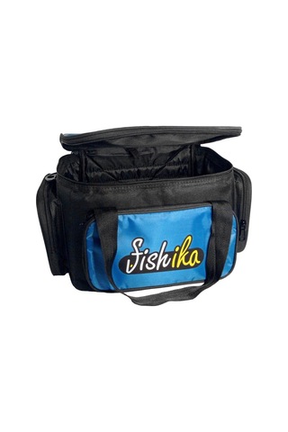 Fishika Tackle Bag Blue Black Balıkçı Çantası