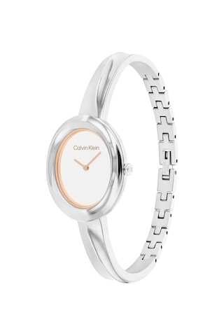 Calvin Klein Ck25100055 Kadın Kol Saati Metalik Gri