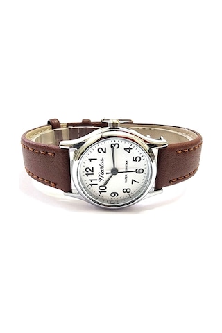 Retro Kadın Kol Saati Vintage Tasarım Gümüş Renk Kayışlı Ikonik, Minimal Gümüş Altın