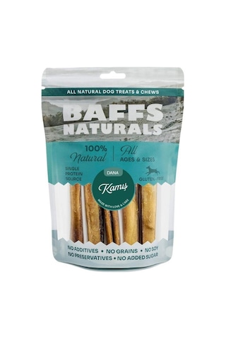 Baffs Naturals Kurutulmuş Dana Kamış Köpek Ödülü 100 Gr