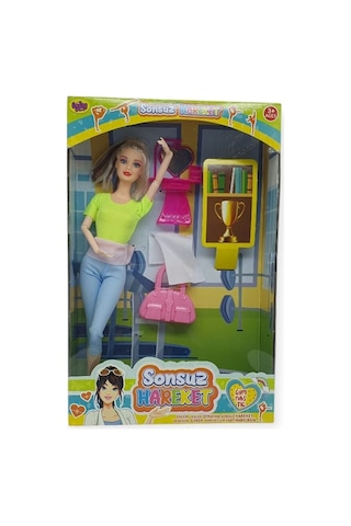 Anlily Sporcu Sonsuz Hareket Bebek - 02414 - Yeşil Lisinya