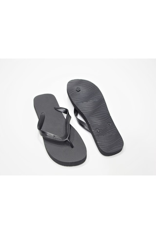 ERKEK TERLİK PARMAK ARASI MERİDYENDUKKAN PLAJ TERLİĞİ SİYAH KAYMAZ TABAN OLAIAN SİYAH Siyah