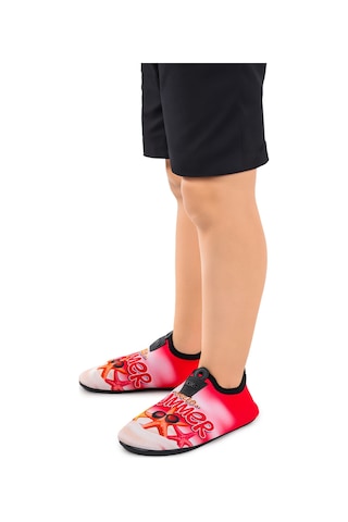 Kiko Kids Summer Havuz Plaj Kız Çocuk Deniz Ayakkabısı 7531 Kırmızı Kırmızı