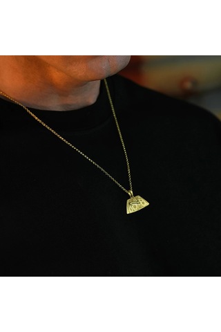 İpek Silver 925 Ayar Gümüş Mitolojik Geyik Unısex Kolye Gümüş