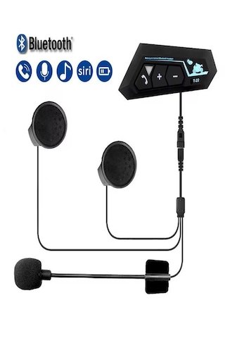 Bt 5.0+edr 820mah Lityum Stereo Hd İnterkom Sesli Asistanlı Bluet