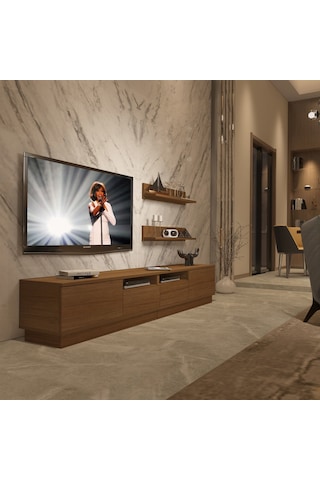 Decoraktiv Trendstyle 220rs Mdf Tv Ünitesi Tv Sehpası Ceviz