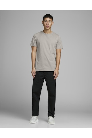 Jack & Jones Jack&Jones 12156101 Jjeorganıc Basıc Tee Ss O-Neck Gri