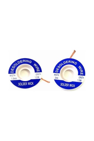 Class Zd-180 Lehim Temizleme Teli 2Li Set 1.5-2Mm