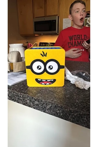 Minion Temalı Kalemlik Eğlenceli Masa Üstü Düzenleyici