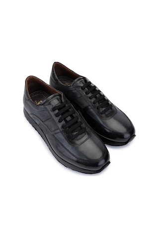 Tamer Tanca Erkek Hakiki Deri Gri Sneakers & Spor Ayakkabı 477 49482 Erk Ayk Y25 Grı Gri