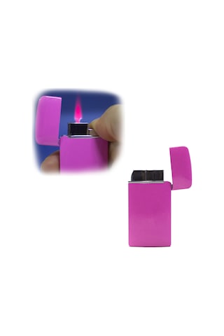 Erzi Metal Pembe Alevli Çakmak