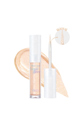 Işıltılı Ve Şeffaf Likit Glitter Clıo Moon Glass Liquid Glitter Sweet Cloud 02 Moon Flare 02