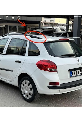 Clio 3 Station Wagon Tavan Barı Arka Kapağı