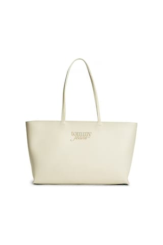Tommy Hilfiger Kadın Omuz Çantası-aw0aw18772 Cream