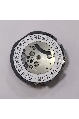 Xurunkeji Vk63 Kuvars Saat Hareketi Tarih 3 Saat Kronograf Saat Hareketi Pil İle Vk63 Vk63a Saat Tek Takvim Gümüş