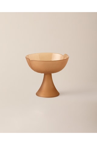 Madame Coco Pivert Ayaklı Kase - Somon - 18 Cm 8684427213551 Pembe