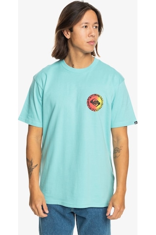 Quiksilver Long Fade Ss Marıne Blue Erkek T-Shırt Eqyzt07670-1861 001