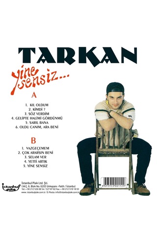 Tarkan - Yine Sensiz Plak