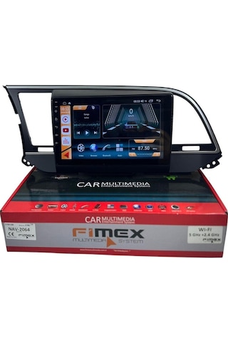 Hyundai Elentra 2015-2018 Fimex 2-64 Dspli Pro Oem Multimedia