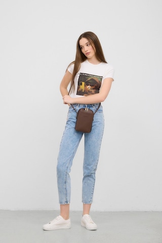 Shule Bags Vux Çapraz Çanta Kahverengi Kahve