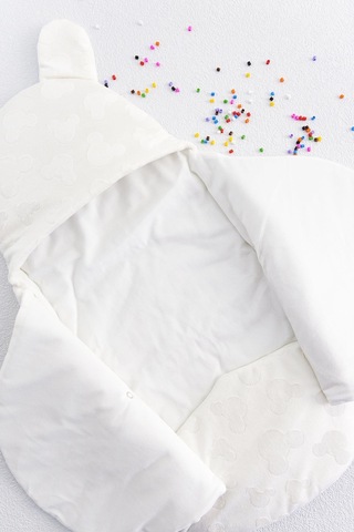 Welsoft Bebek Kundak Bebek Battaniye Krem