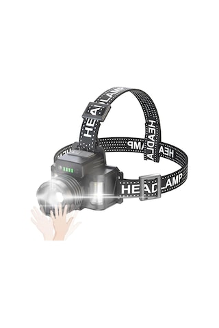 Sensörlü Cree Tg Led Şarjlı Kafa Lambası Wt-625