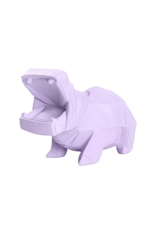 Su Aygırı Heykeli Tasarruf Kabı Para Kutusu Masaüstü Süsü Yaratıc