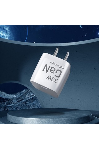 Wk Wp-u133 Gan 33w Küp Şeker Galyum Nitrür Şarj Cihazı Usb-c / Tip-c Veri Kablosu, Cn Fişi İle Diğer