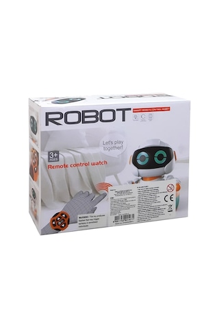 Oyuncak Uzaktan Kumandalı Full Fonksiyonlu Işıklı Sesli Yürüyen Robot Robbot