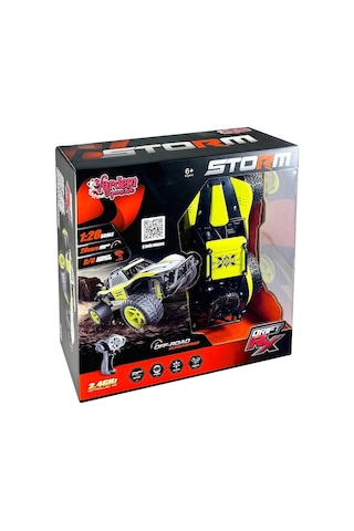 Syr-66764ma Kumandalı 2.4ghz Şarjlı 1:20 Storm Drift Araba Çok Renkli