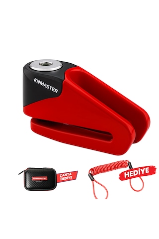 Knmaster Dl410 Disk Kilidi Motosiklet Kilidi Çelik Pim Hatı