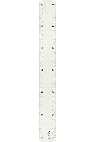 146109 30 Cm Trıple Desimetre Plastik Cetvel Çok Renkli