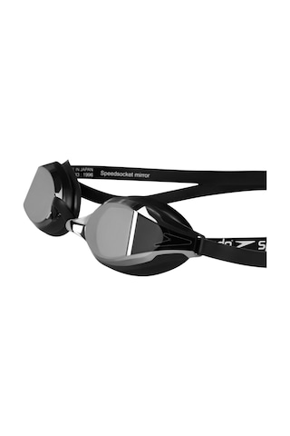 Speedo Fastskin Speedsocket 2 Aynalı Yüzücü Gözlüğü Siyah Std Beyaz