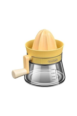 Wondernest Manuel Limon Sıkacağı, Sarı, Lichen Fonksiyonlu, Pratik Sarı