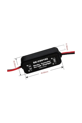 Femex 3 Stop Arka Cam Fren Çakar Modül Led Ampul Uyumlu Tüm Araçlar İ