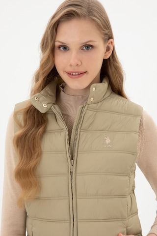 U.s. Polo Assn. Kadın Açık Haki Yelek Dokuma 50311989-vr183 Acık Hakı