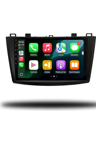 Caros Mazda 3 2010-2013 Uyumlu Android Multimedya 4gb Ram 32gb Hafıza 9"