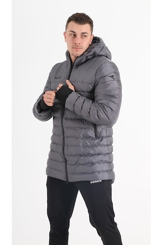 Diadora Motto Anorak Uzun Mont Antrasit Gri