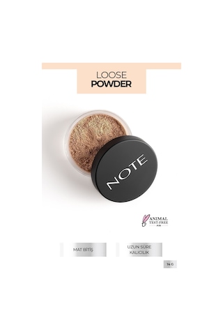 Loose Powder Makyaj Sabitleyici Matlaştırıcı Toz Pudra - 04 Beige
