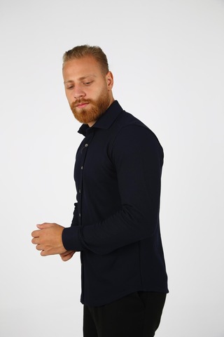 Brango 13346 Erkek Spor Gömlek Lacivert