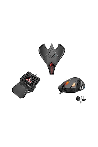 KuGamer M3 Süper Üçlü Set - Pubg Mobile Klavye Mouse Konsol Dönüştürücü Yapay Zeka 2022 Model Türkçe