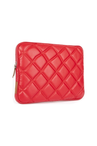 Nemo Group Kırmızı Laptop Tablet Kılıfı 14 İnç Macbook İpad Pro Kırmızı