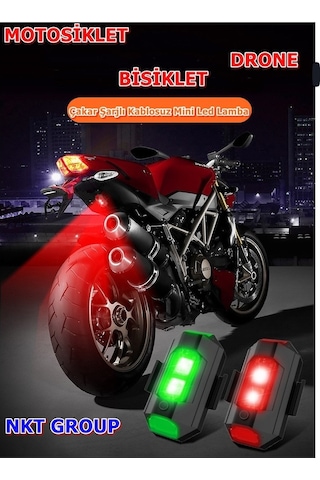 Nkt Group Bisiklet Drone Motosiklet Otomotiv Mini Çakar Led Lamba