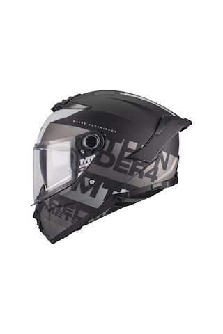 Mt Thunder 4 Sv Waves B2 Kask Mat Gri Siyah