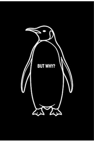 Wear Vexel Kadın T-shirt Nihilist Penguen Baskılı Bisiklet Yaka Kısa Kol Yazlık Tişört - Siyah Siyah
