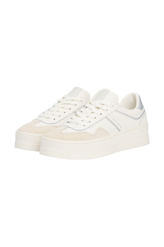 Tommy Hilfiger The Greenwich Flatform Kadın Beyaz Sneaker-8917 Beyaz